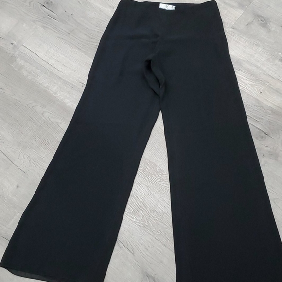 Vanessa Arrantes Georgette Wide Leg 90's Pants - Picture 2 of 5